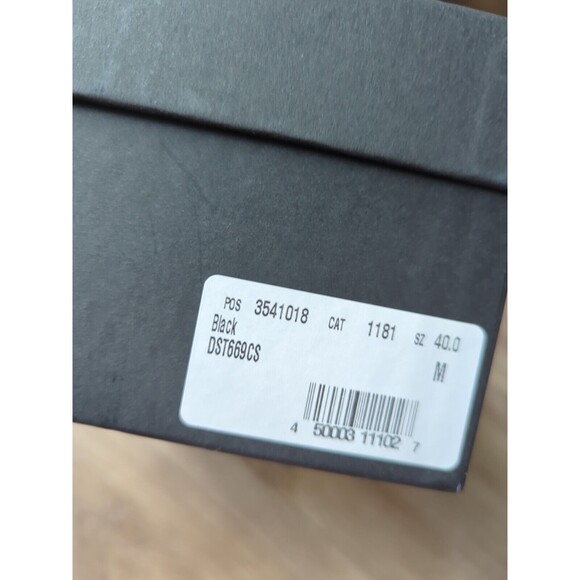 Versace Medusa Studs Flat Thong Sandals Black Leather Womens 10 EU 40 DST669CS - Picture 14 of 14